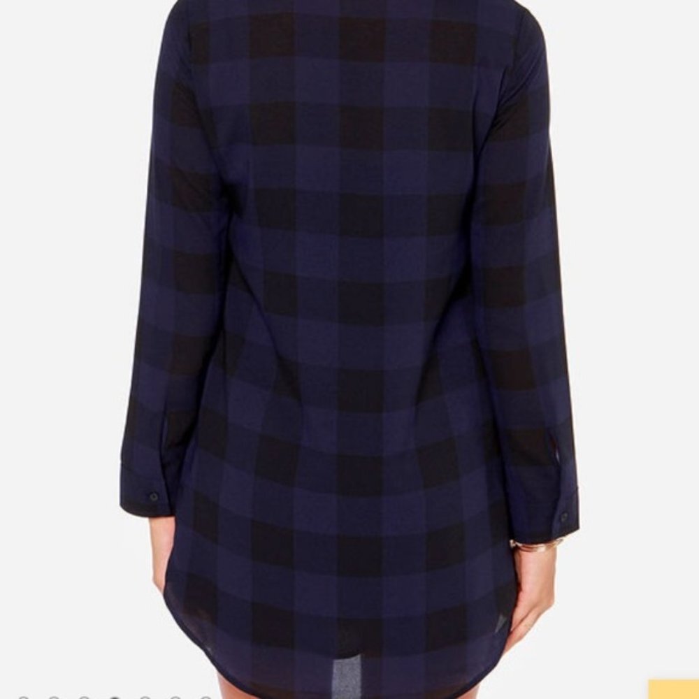 BB Dakota Keenan Plaid Shirt Dress - Picture 6 of 12